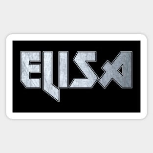 Heavy metal Elisa Sticker